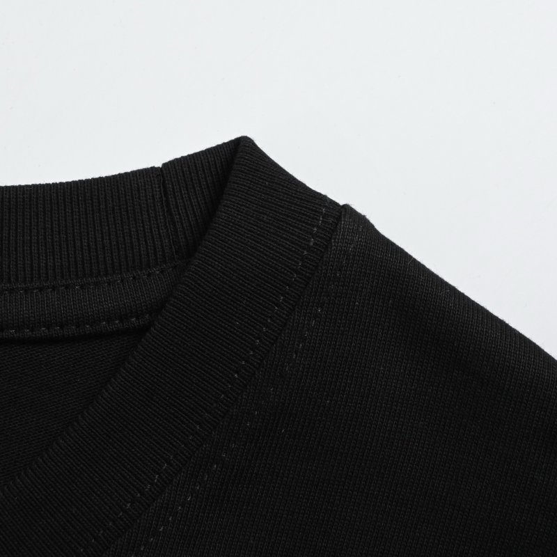 Balenciaga Distressed Shoe Print Black T-Shirt view