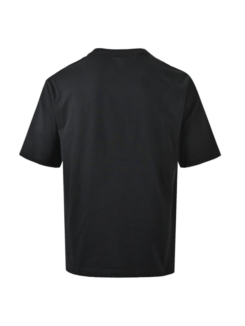 Balenciaga Distressed Shoe Print Black T-Shirt view