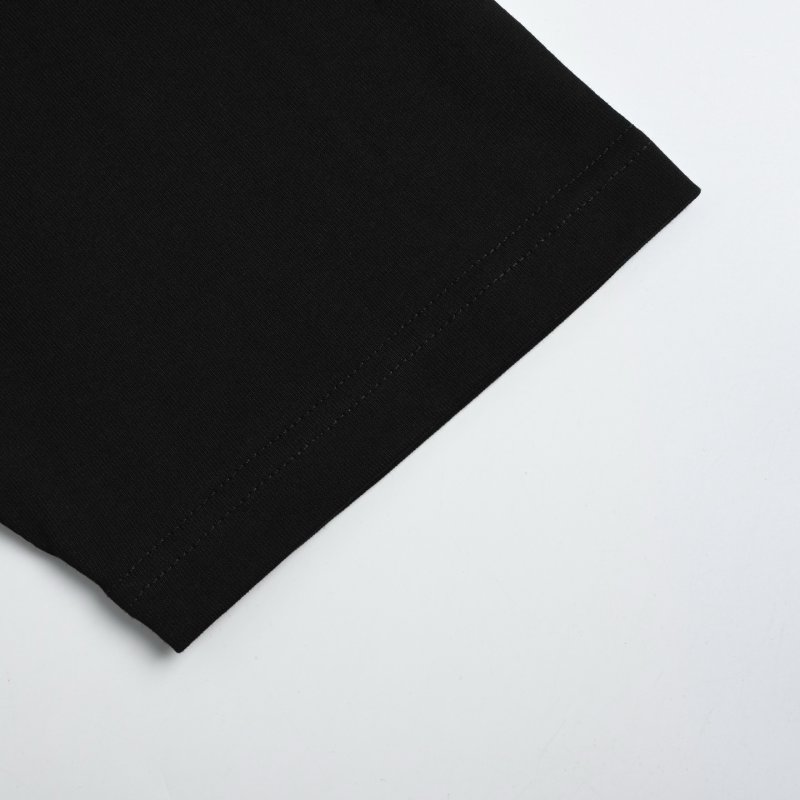 Balenciaga Distressed Shoe Print Black T-Shirt view