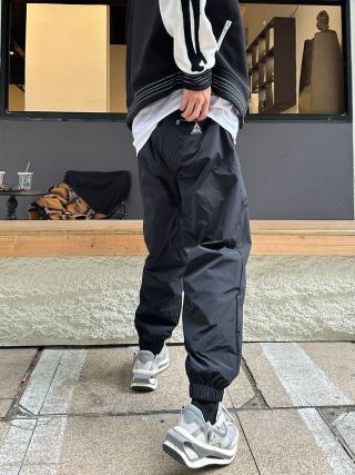 Moncler Black Nylon Cargo Pants view 5