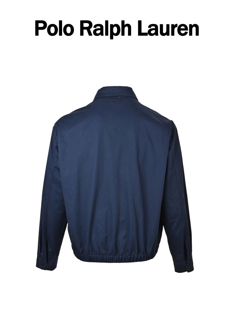 Ralph Lauren Navy Harrington Jacket view