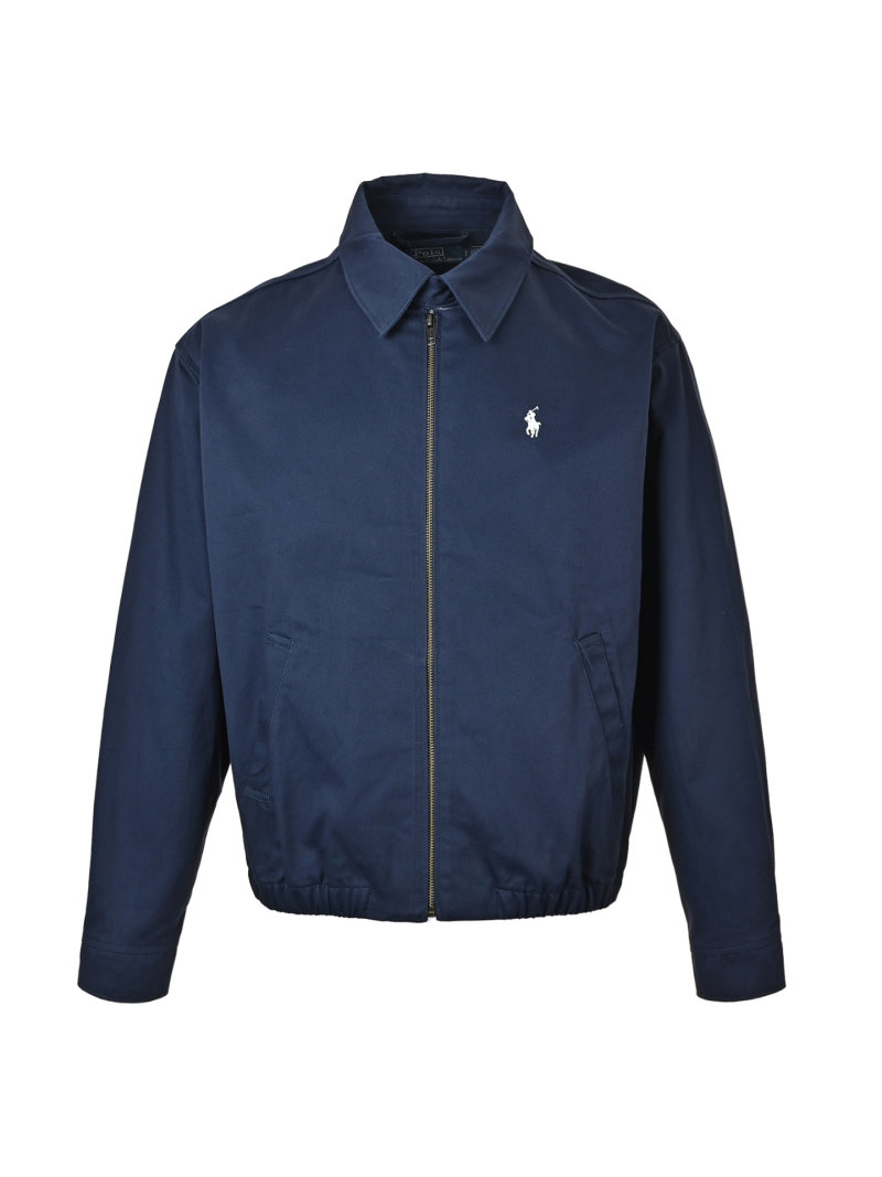 Ralph Lauren Navy Harrington Jacket view
