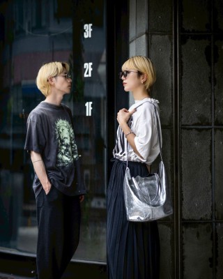Charcoal Graphic Crown Print Oversized T-Shirt view 5