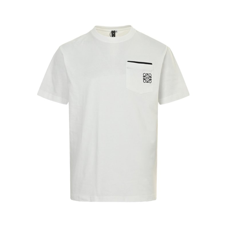 Loewe Anagram Logo White Short Sleeve T-Shirt view