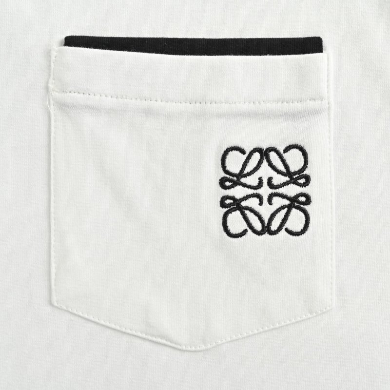 Loewe Anagram Logo White Short Sleeve T-Shirt view