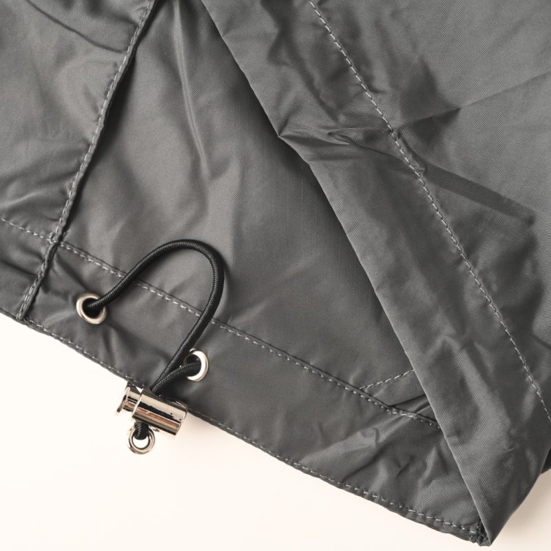 Prada Black & Grey Nylon Windbreaker Jacket view