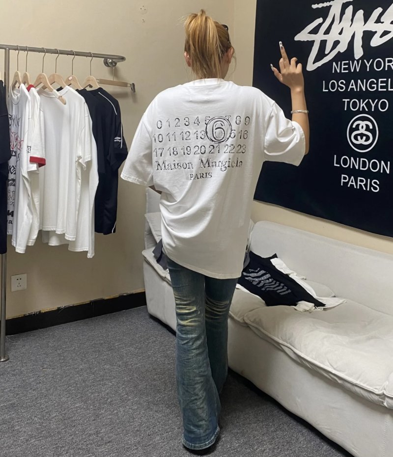 White Oversized Graphic Print T-Shirt view