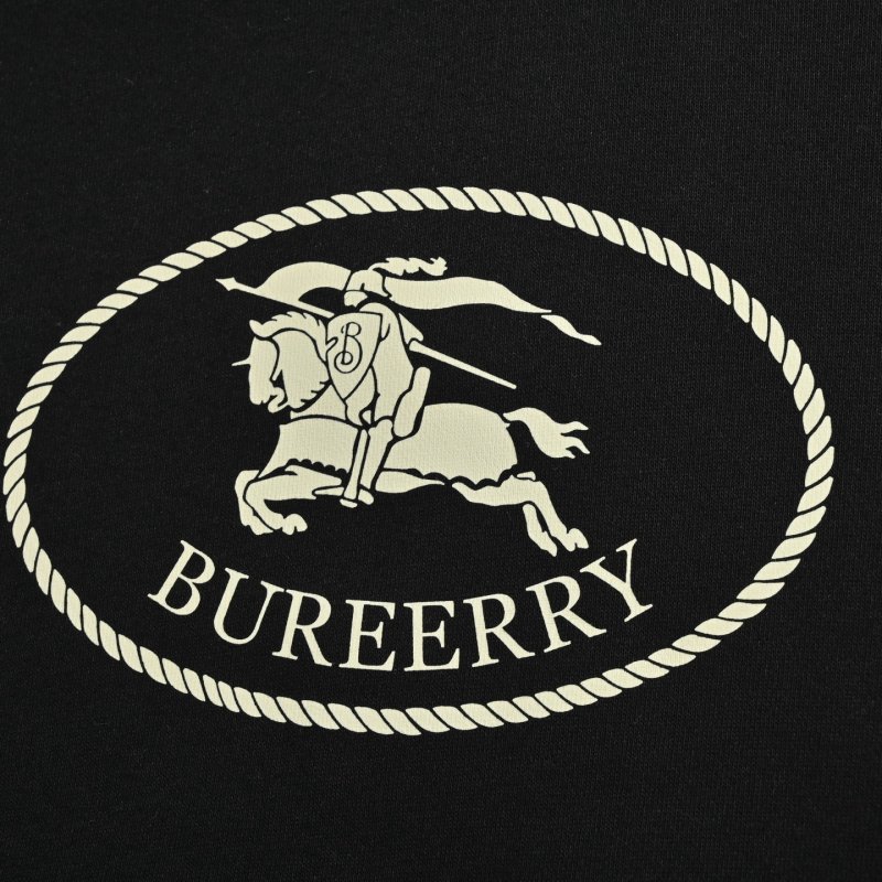 Burberry Black Logo Hoodie view