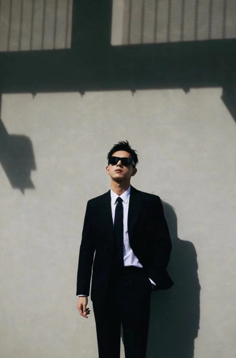 Prada Triangle Logo Black Sunglasses view