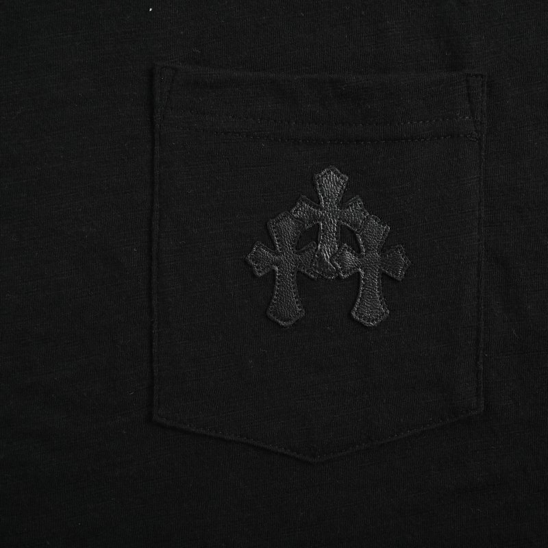 Chrome Hearts Black Chest Pocket T-Shirt view