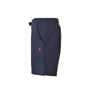 Polo Ralph Lauren Navy Shorts with Red Pony Logo view 2