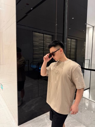 Stone Island Compass Logo Short Sleeve T-Shirt Beige view 3