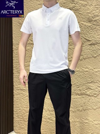 Arc'teryx Seamless Ice-Silk Polo Shirt Black view 4