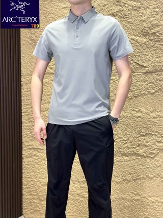 Arc'teryx Seamless Ice-Silk Polo Shirt Black view 5