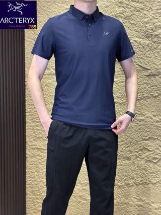Arc'teryx Seamless Ice-Silk Polo Shirt Black view 7