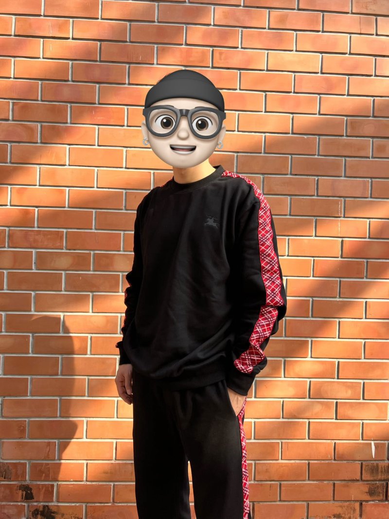 Black Red Checkered Sleeve Hoodie Sweatshirt view