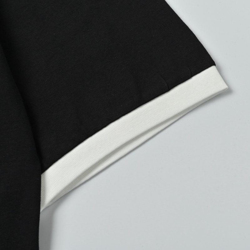 Miu Miu Black Contrast Trim Logo T-Shirt view