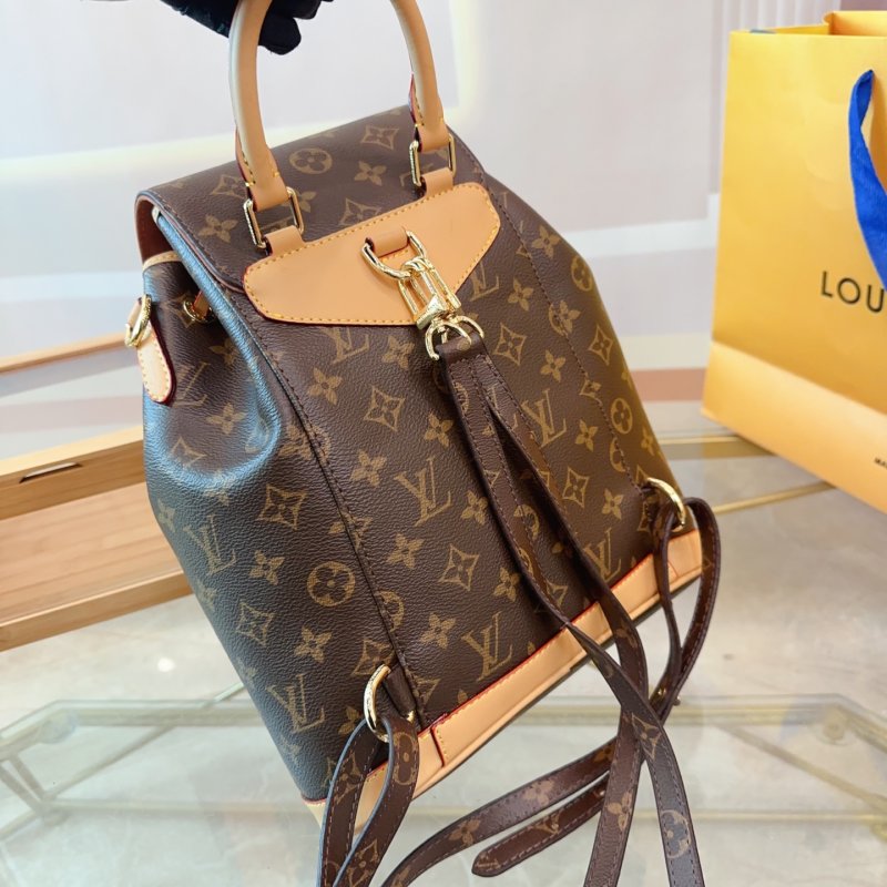 Louis Vuitton Monogram Canvas Backpack Brown view