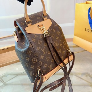 Louis Vuitton Monogram Canvas Backpack Brown view 8