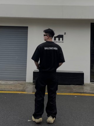 Balenciaga Black Logo T-Shirt