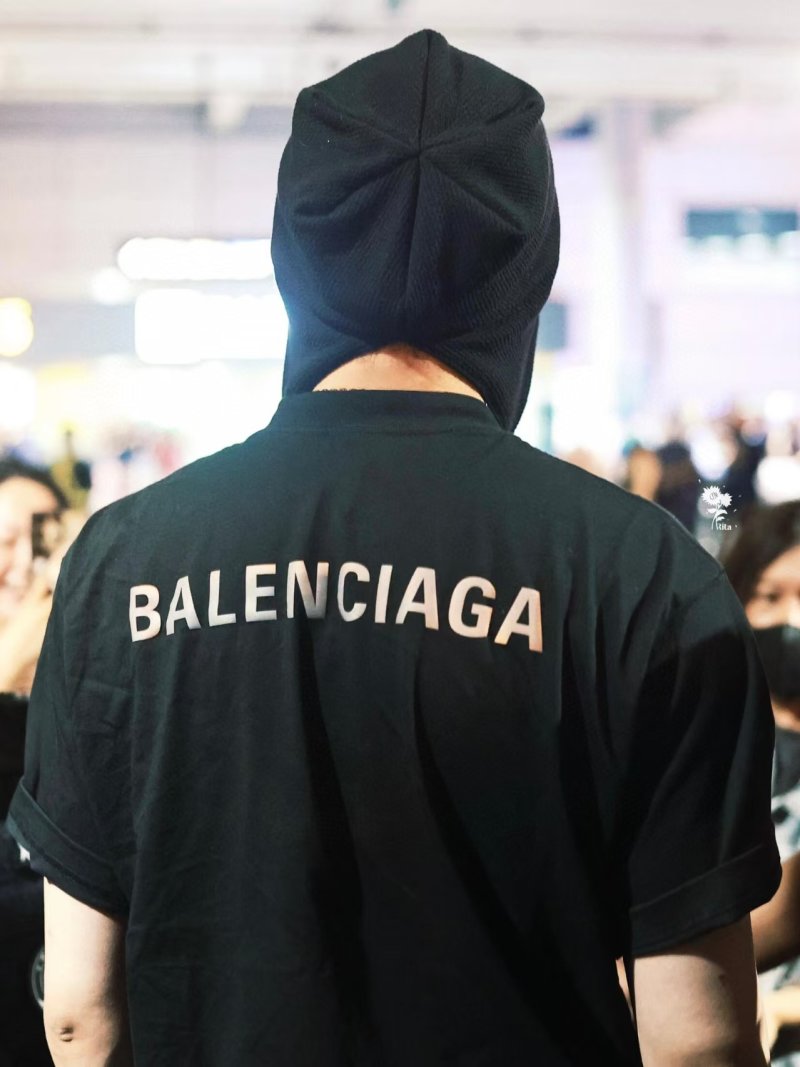 Balenciaga Black Logo T-Shirt view