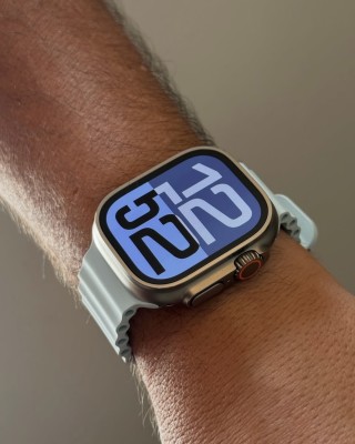Ultra3 SIM Card Smart Watch - Light Blue view 5