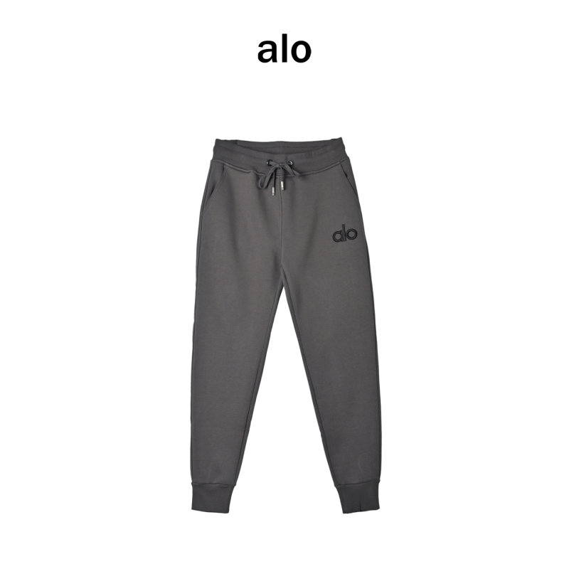 Premium Gradient Tapered Joggers Beige/Black view