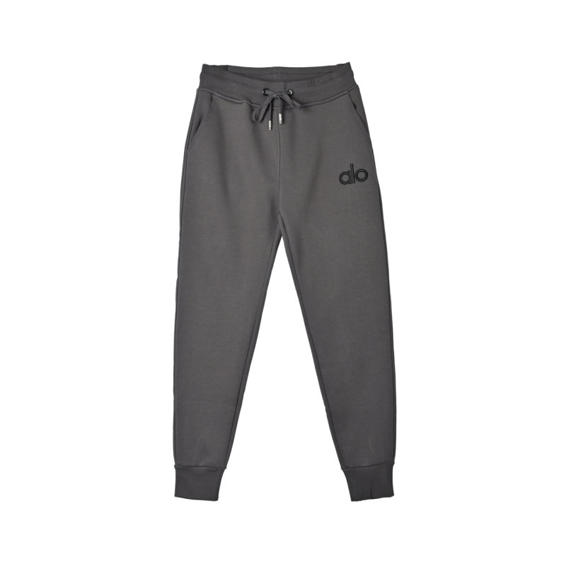 Premium Gradient Tapered Joggers Beige/Black view