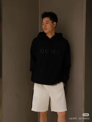 Gucci Black Logo Hoodie