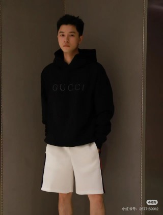 Gucci Black Logo Hoodie view 2