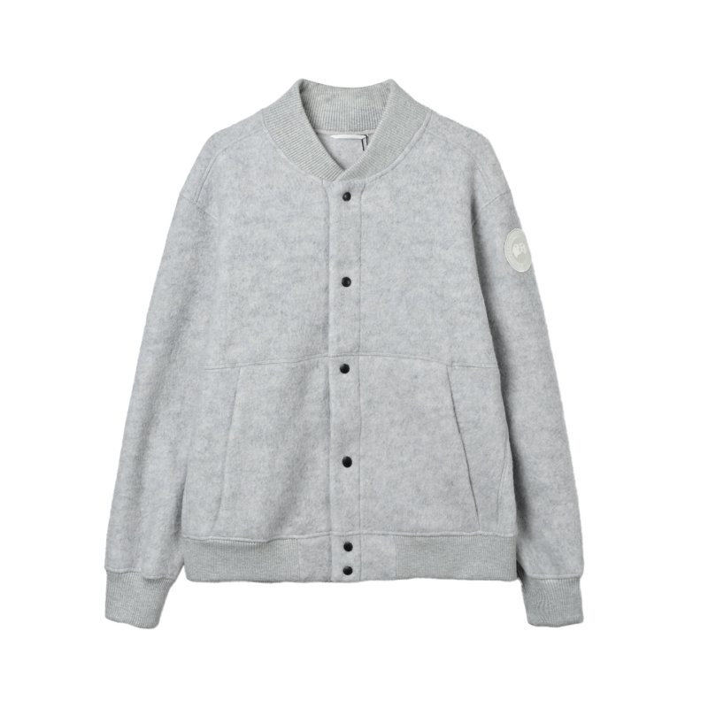 Essentials Fear of God Oversized Cream Fleece Jacket view