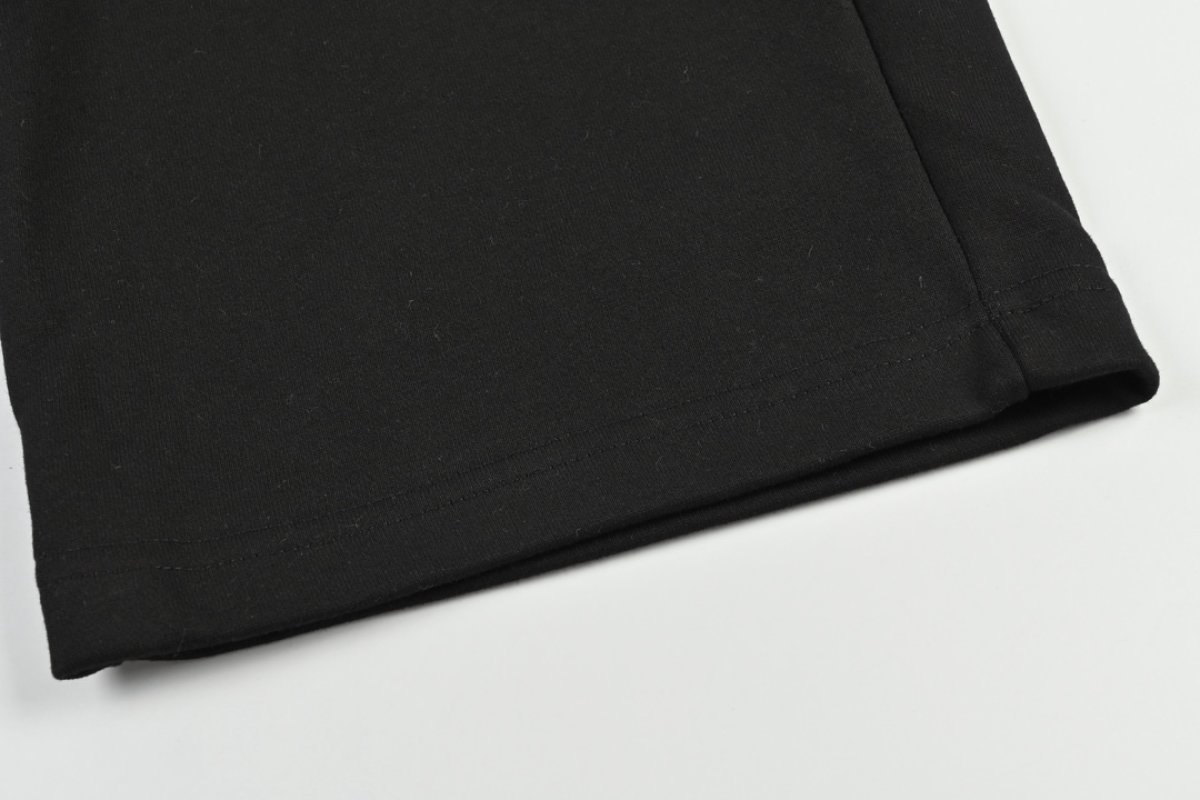 Black Relaxed Fit Sweatpants view