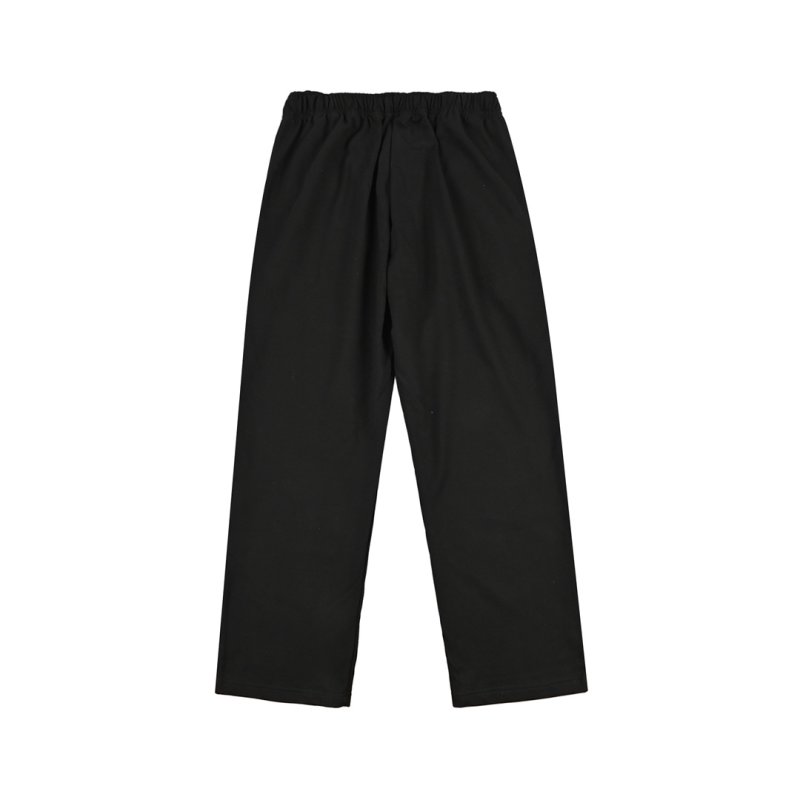 Black Relaxed Fit Sweatpants view