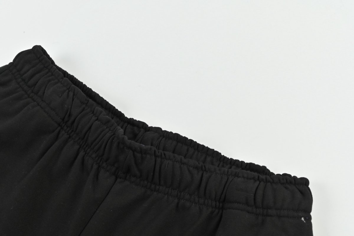 Black Relaxed Fit Sweatpants view