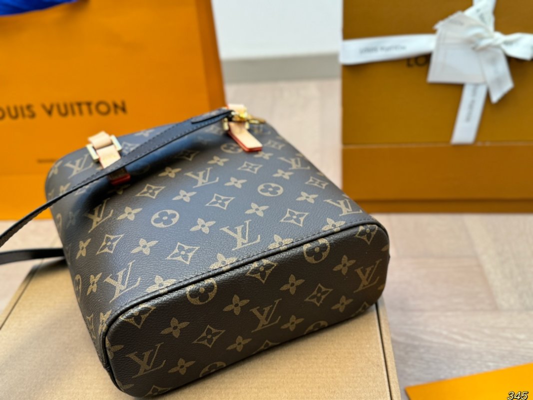 Louis Vuitton Vivian Monogram Canvas Tote Bag Brown view