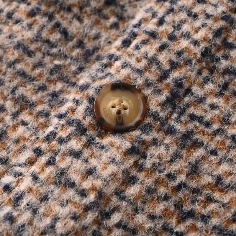 Stone Island Grey Wool Blend Overshirt Jacket view