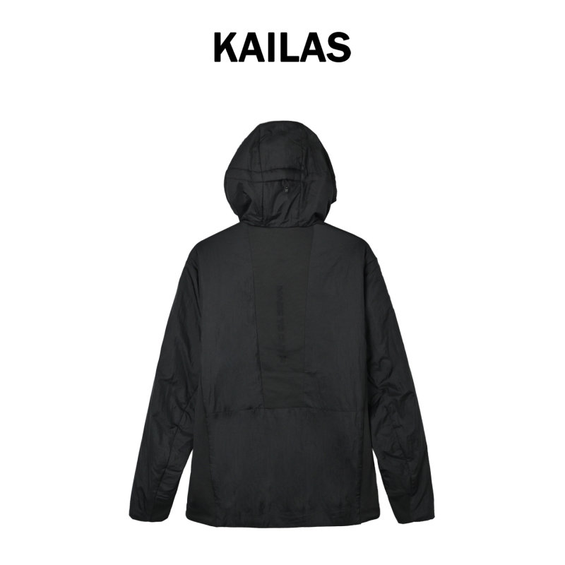 Kailas Black Puffer Jacket Women view