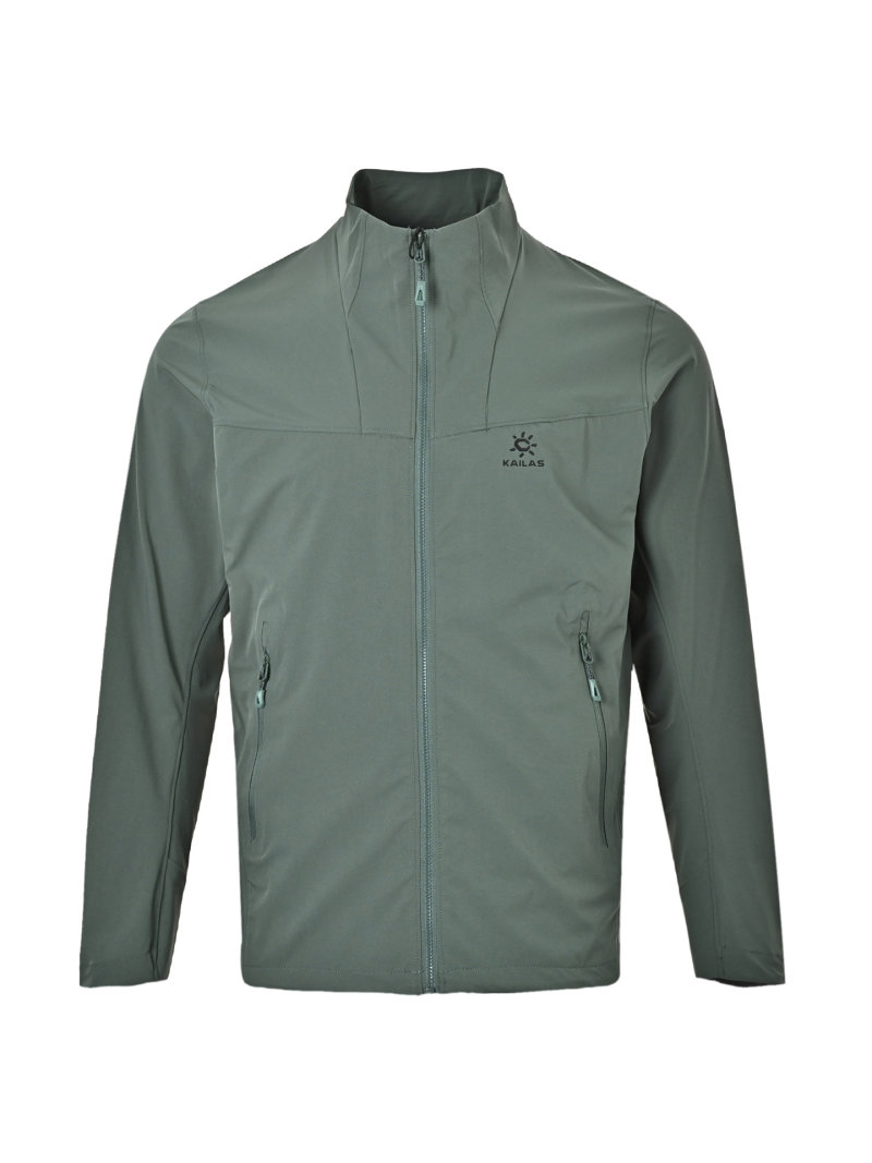 Stone Island Lightweight Softshell Jacket Sage Green view