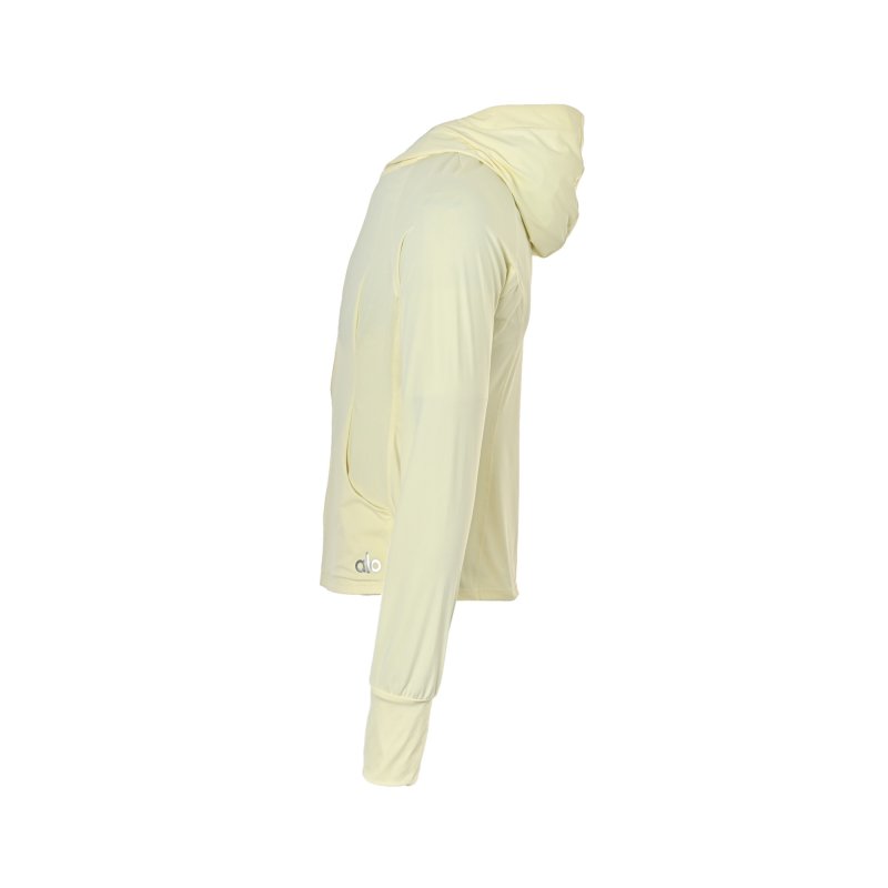 Pale Yellow Lightweight Zip-Up Jacket view