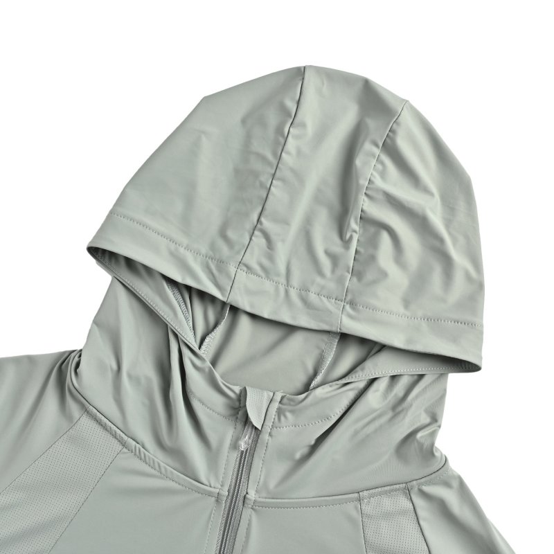 ALO Women's Slim-Fit UV Protection Yoga Jacket - Sage Green view