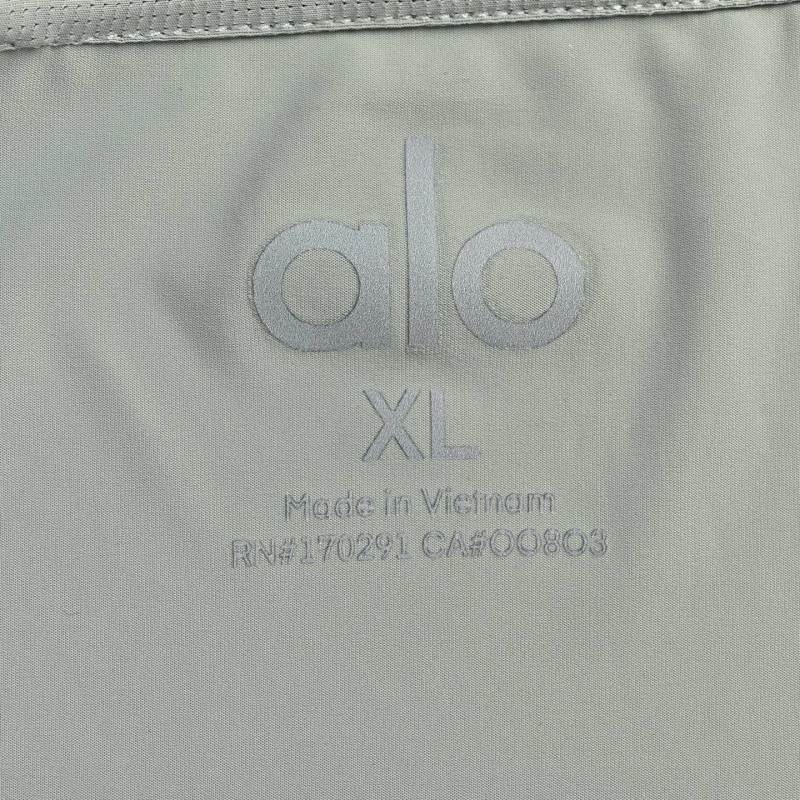 ALO Women's Slim-Fit UV Protection Yoga Jacket - Sage Green view