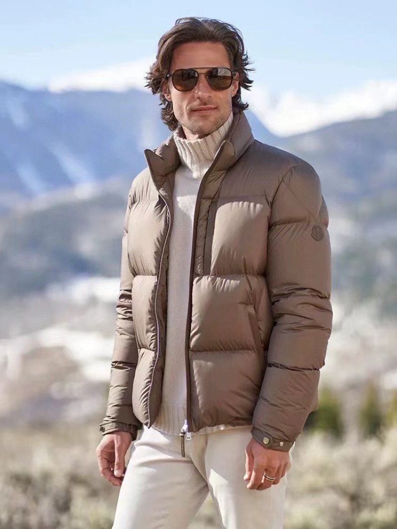 Chanel Black Quilted Puffer Down Jacket view