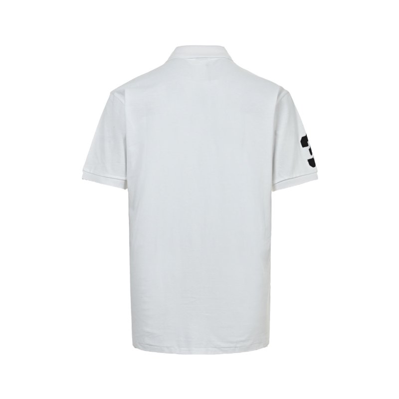 Ralph Lauren Women's White Polo Shirt with Embroidered Pony view