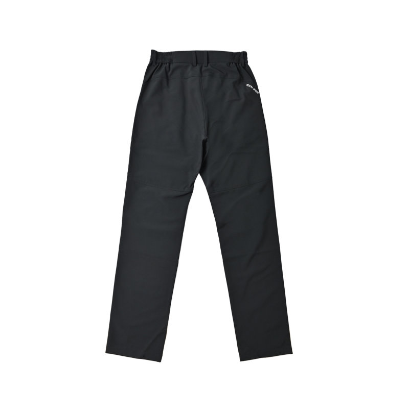Black Technical Jogger Pants with Embroidered Logo view