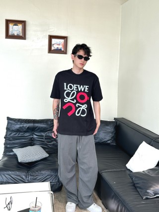 Loewe Logo Black T-Shirt view 2