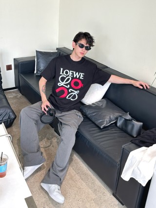 Loewe Logo Black T-Shirt view 4