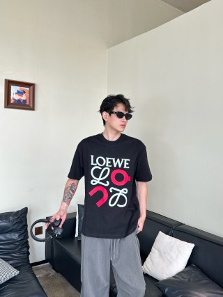 Loewe Logo Black T-Shirt view 6