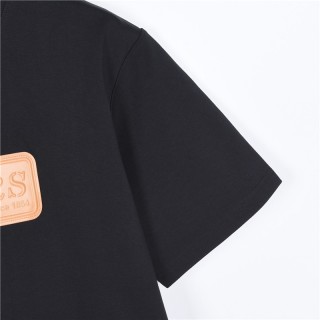 Louis Vuitton Leather Patch T-Shirt Black view 5