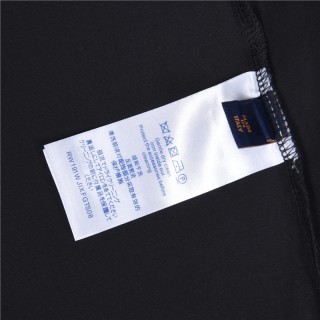 Louis Vuitton Leather Patch T-Shirt Black view 10