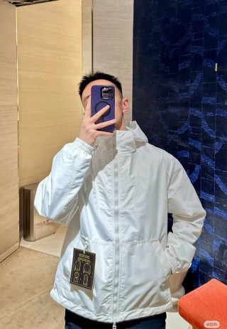 Stone Island Windbreaker Jacket White view 2